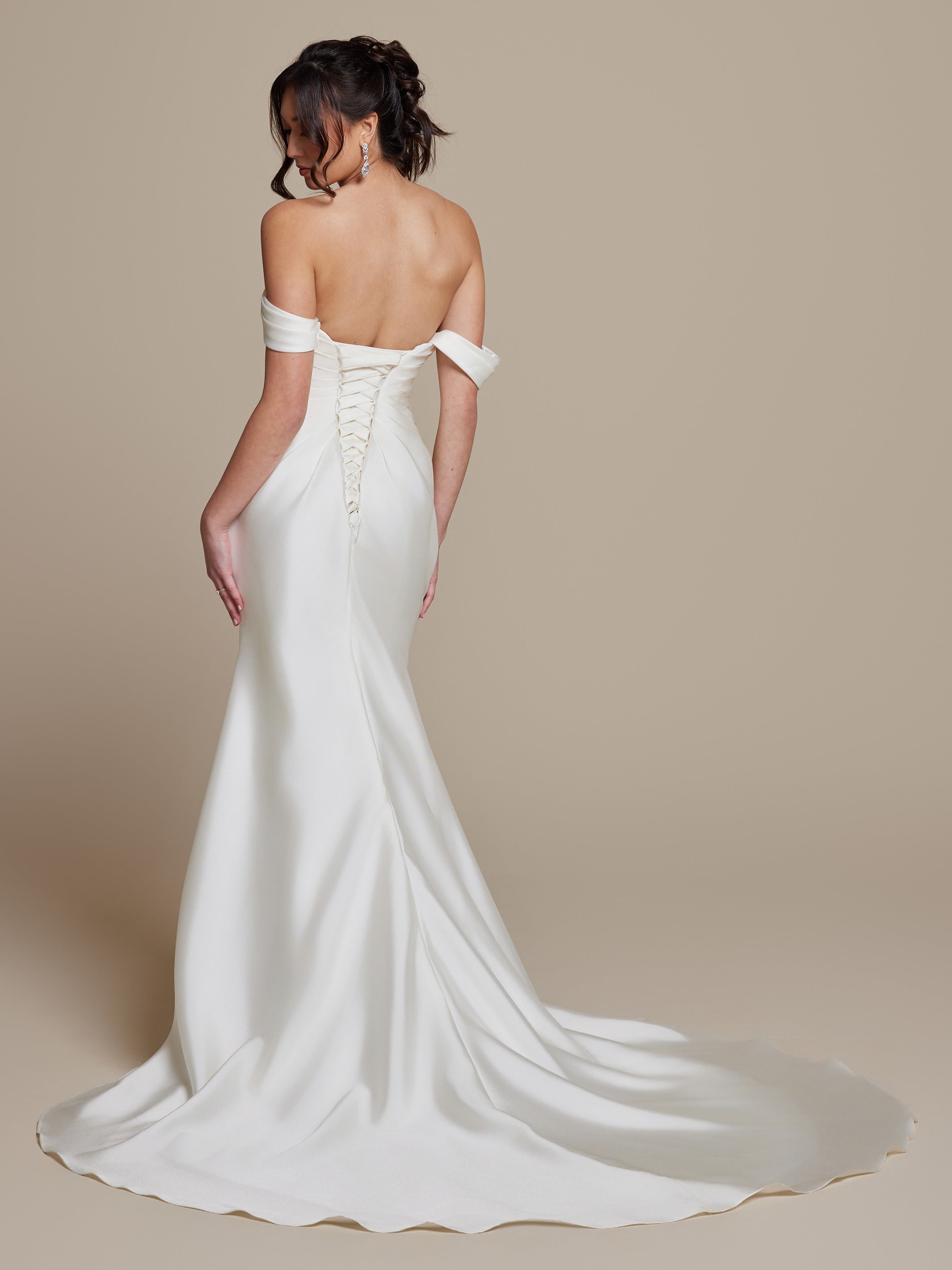 Elodie Wedding Dress | Try at Home | Elegant Lace Bridal Gown for Church & Beach Weddings