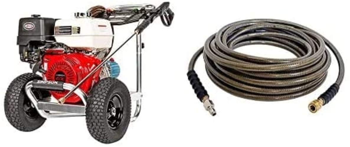 Honda GX390 Gas Pressure Washer 4200 PSI 4.0 GPM - Heavy Duty Cleaning for Driveways & Decks
