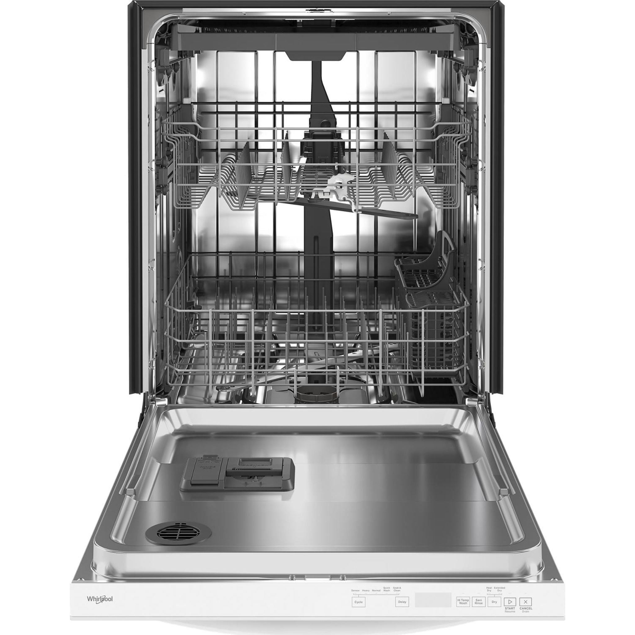 Whirlpool WDT750SAKW 24 Inch Built-In Dishwasher with Stainless Steel Tub - Energy Star Certified, Quiet Operation - Perfect for Kitchens with Heavy Dishwashing Needs