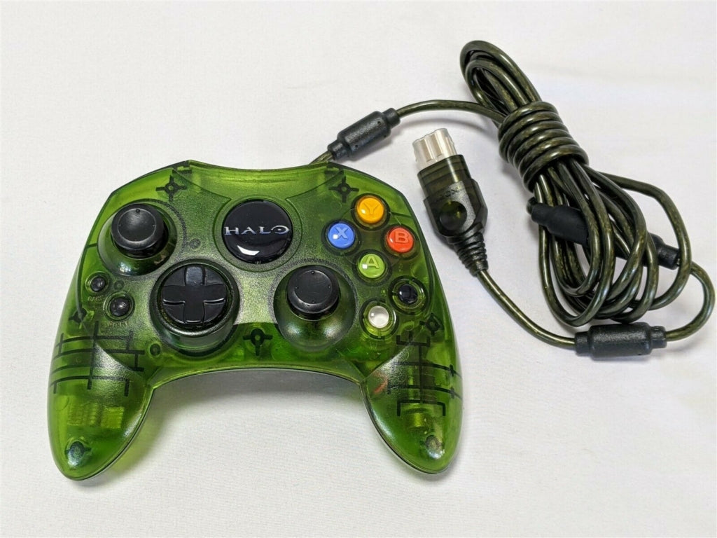 Original Xbox Console Halo Special Edition Green - Limited Edition Gaming System for Collectors & Retro Gamers - Perfect for Gaming Nostalgia & Display