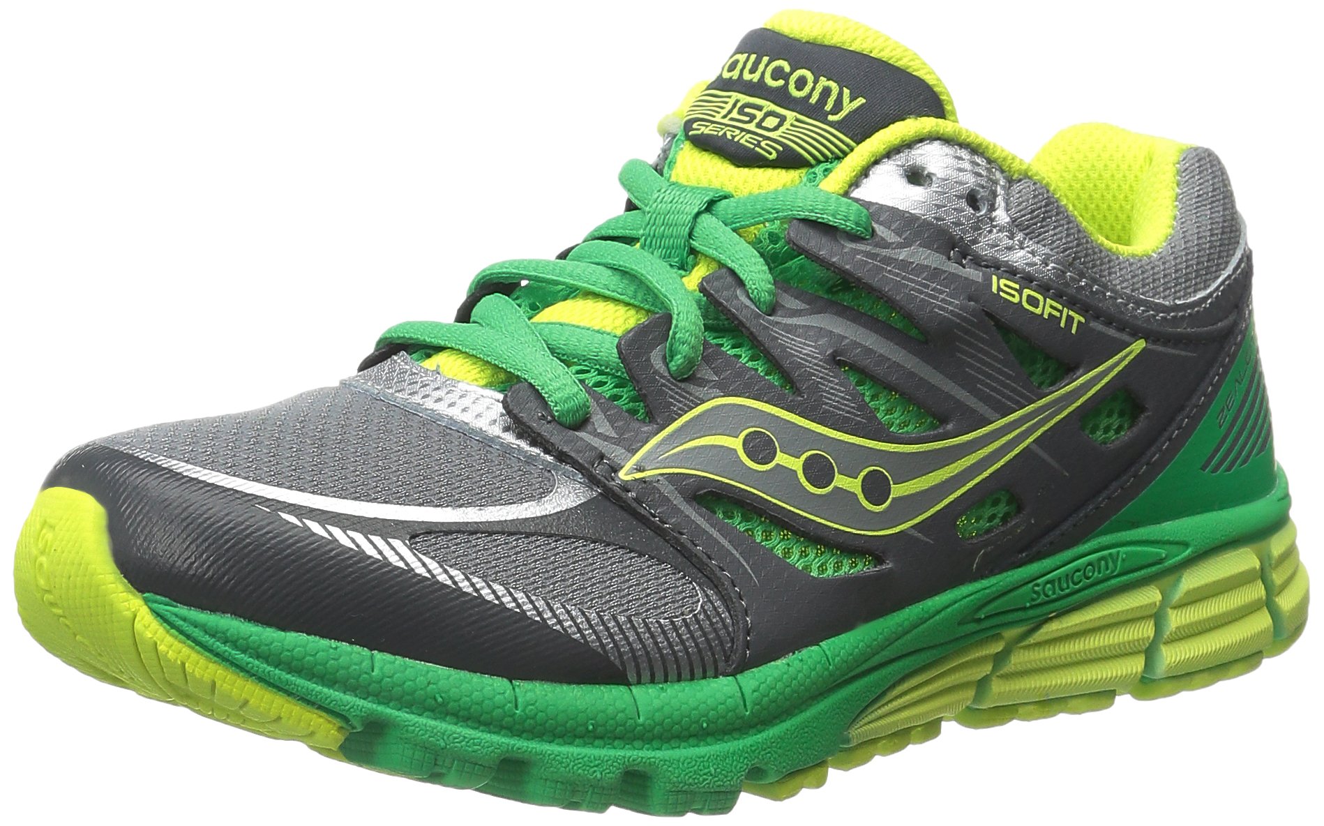 Saucony Zealot Running Shoes for Kids - Lightweight Athletic Sneakers for Boys & Girls - Perfect for School, Sports & Daily Activities