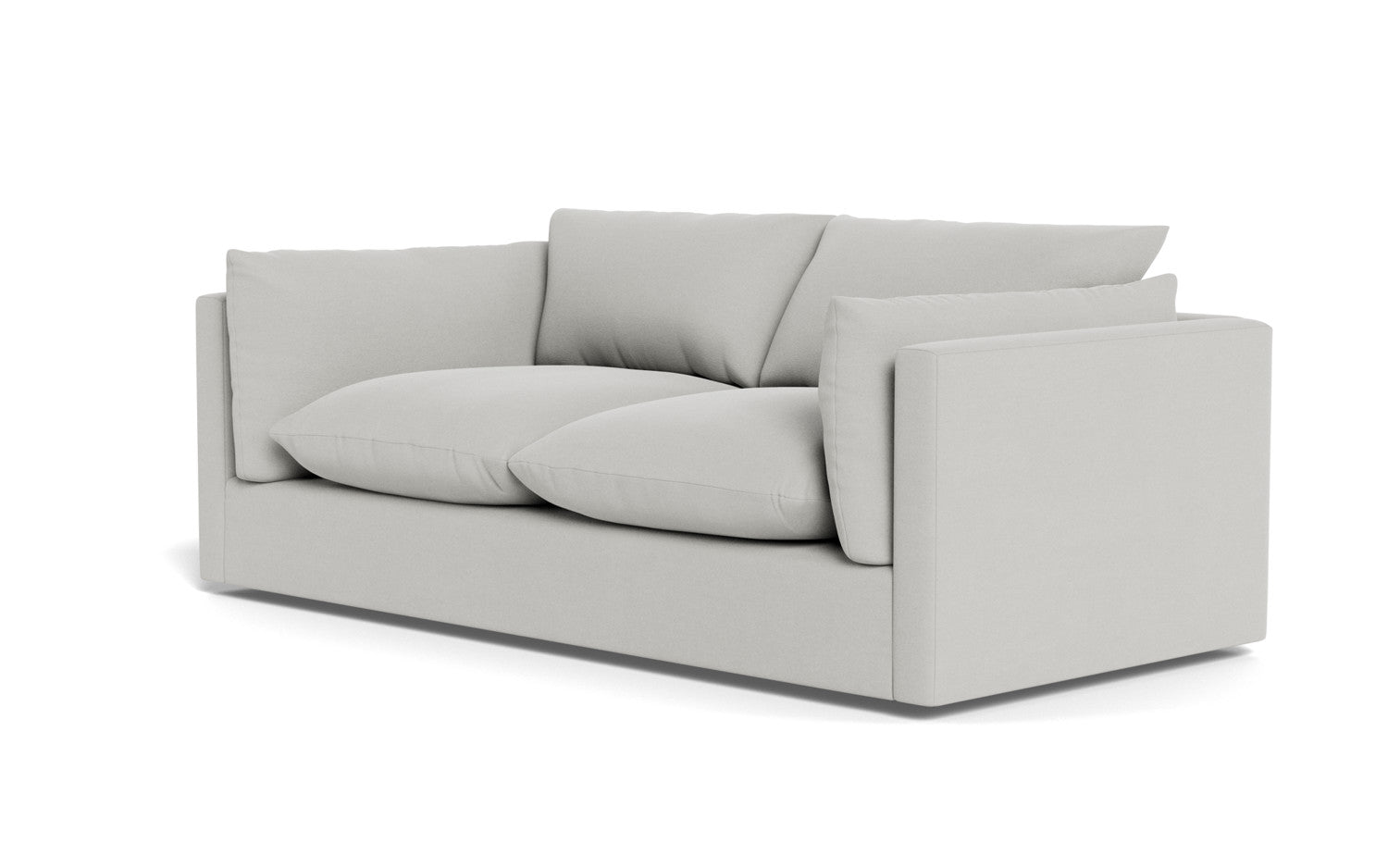 Soco 79 Loveseat Sofa - Modern 2-Seater Couch for Small Spaces, Living Room, Apartment, and Office - Comfortable Upholstered Fabric with Sturdy Wooden Frame