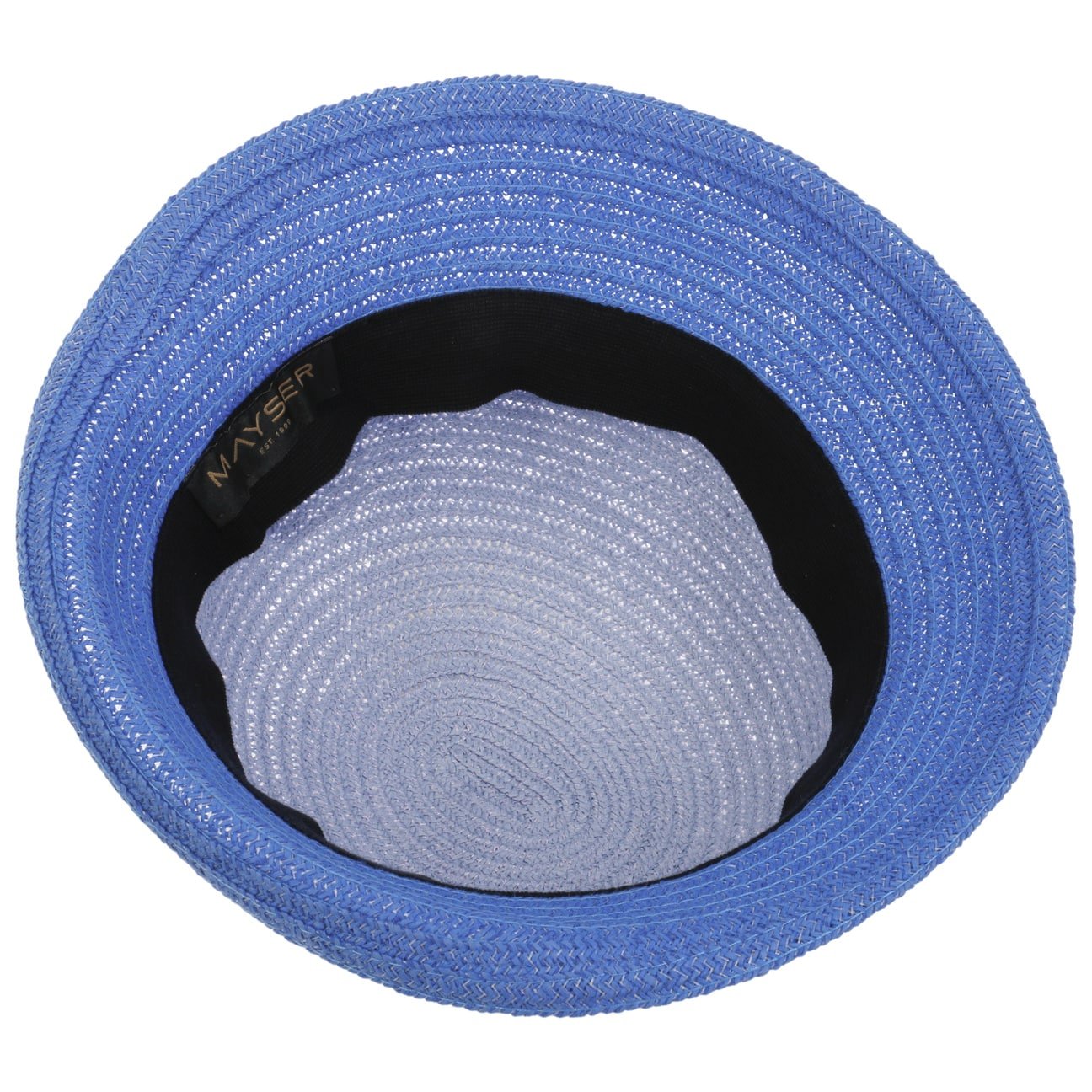 Stylish Nanni Twotone Straw Hat by Mayser - Summer Beach Hat for Women, Fashionable Sun Protection Accessory - Perfect for Vacations, Outdoor Activities & Garden Parties