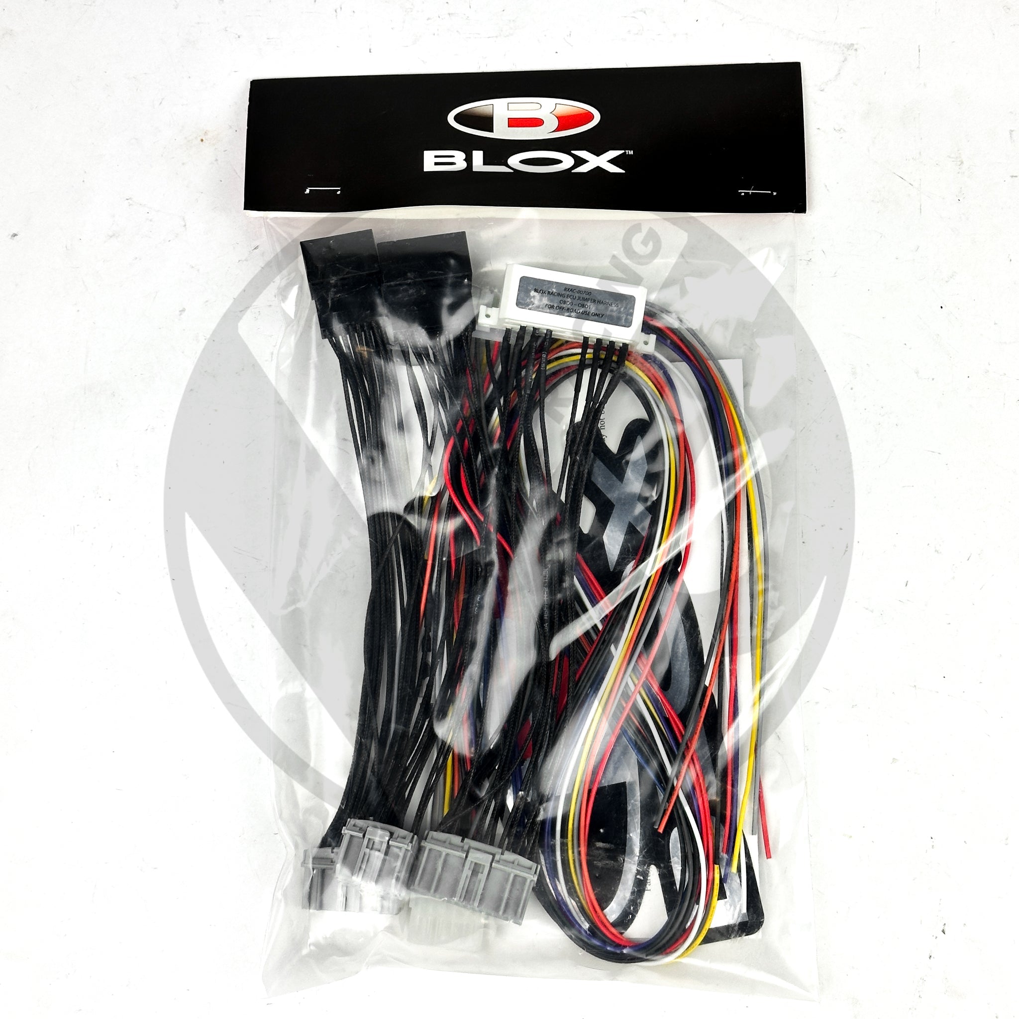 BLOX Racing ECU Jumper Harness OBD2B to OBD1 Adapter - Compatible with Honda Civic, Integra, Accord, CRV - Perfect for ECU Tuning & Engine Swaps