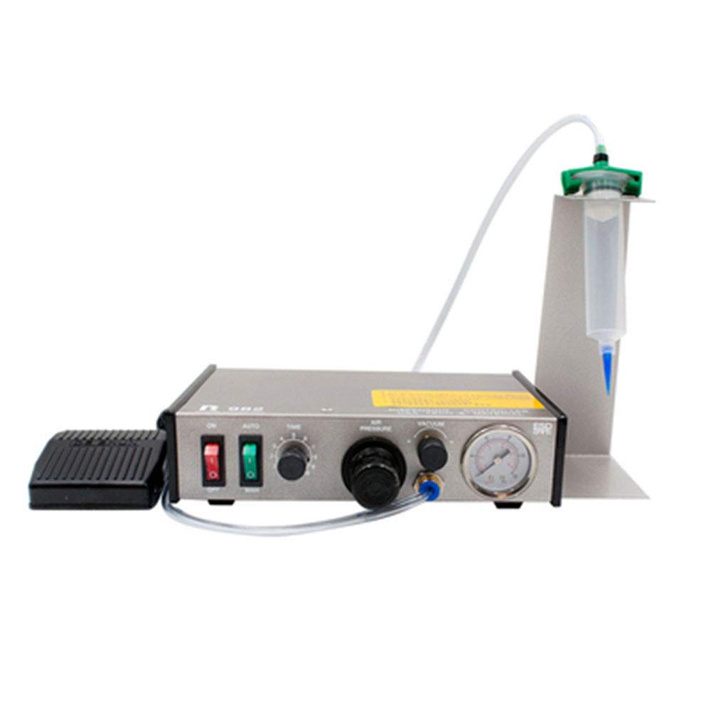 AD-982 Automatic Glue Dispenser Tool - 110V Precision Glue Dropper for Solder Paste & Liquid Control - Perfect for DIY, Electronics Repair, and Craft Projects