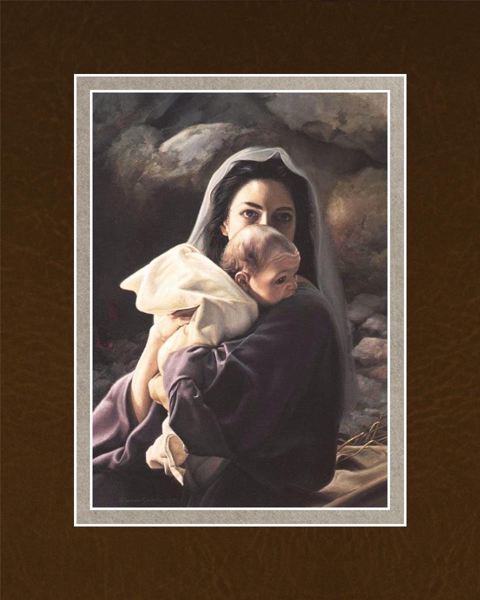 Be It Unto Me Religious Painting by Liz Lemon Swindle - Inspirational Christian Art for Home, Church & Office Decor
