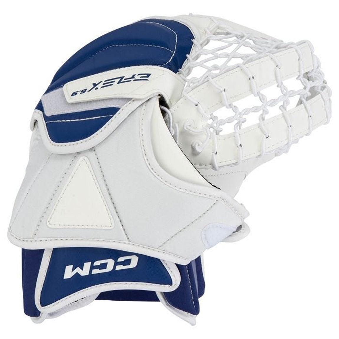 CCM E Flex 6.9 Intermediate Hockey Goalie Catcher Glove - Perfect for Ice Hockey Training & Games