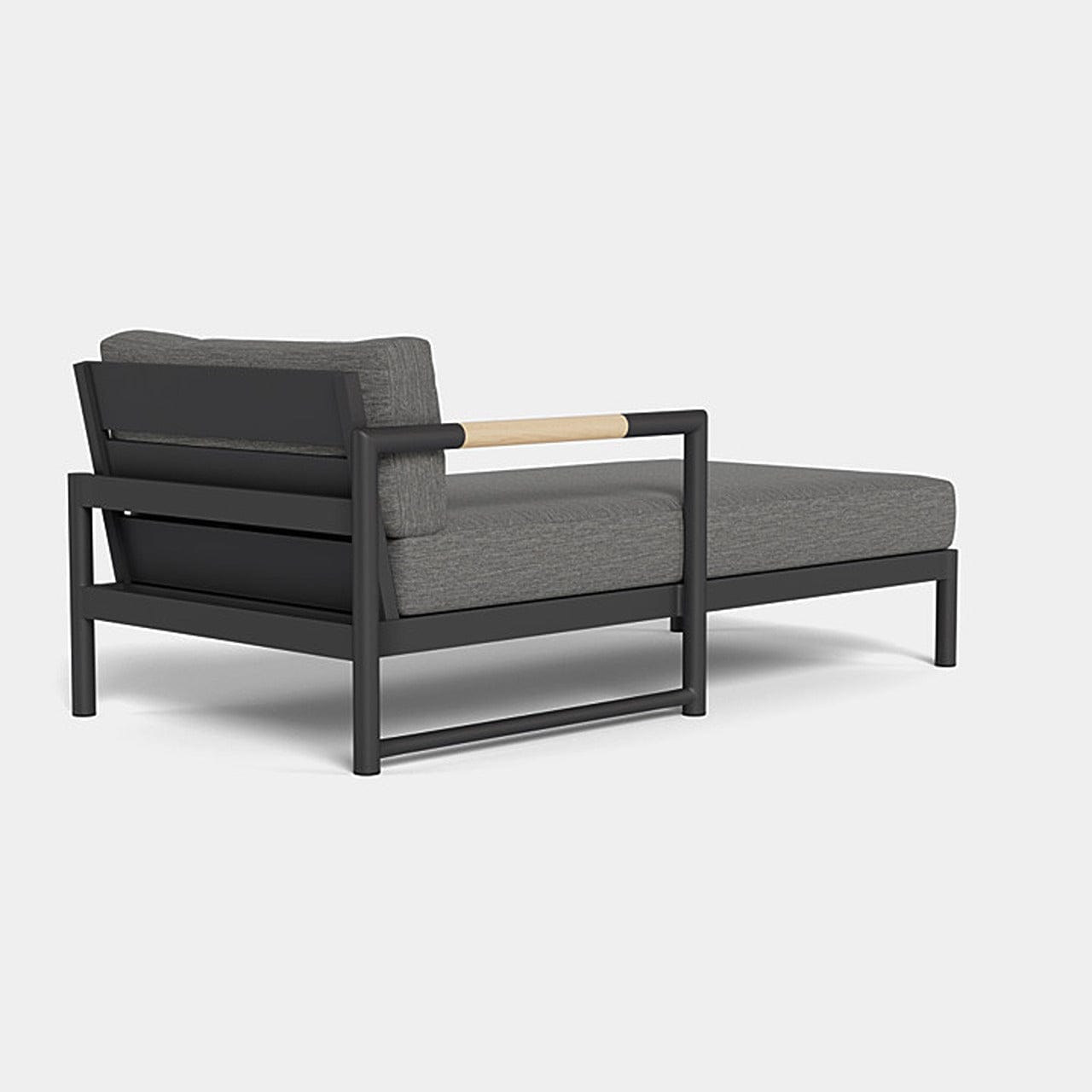 Breeze XL Outdoor Chaise Lounge Chair - Left Facing Patio Furniture for Poolside, Garden & Backyard Relaxation