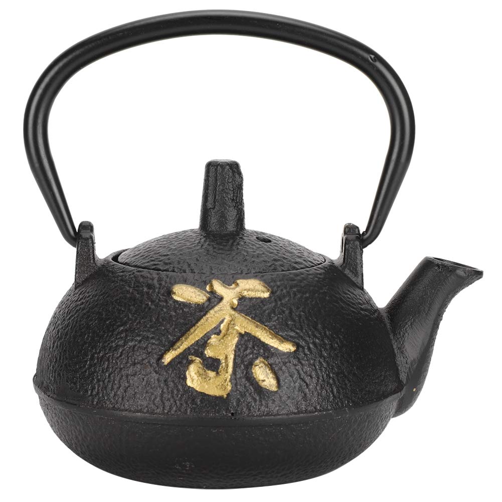 Garosa 0.3L Japanese Cast Iron Tea Kettle - Traditional Tetsubin Teapot for Stovetop Use, Home Brewing & Zen Tea Ceremony - Perfect for Green Tea, Herbal Tea & Relaxation Moments