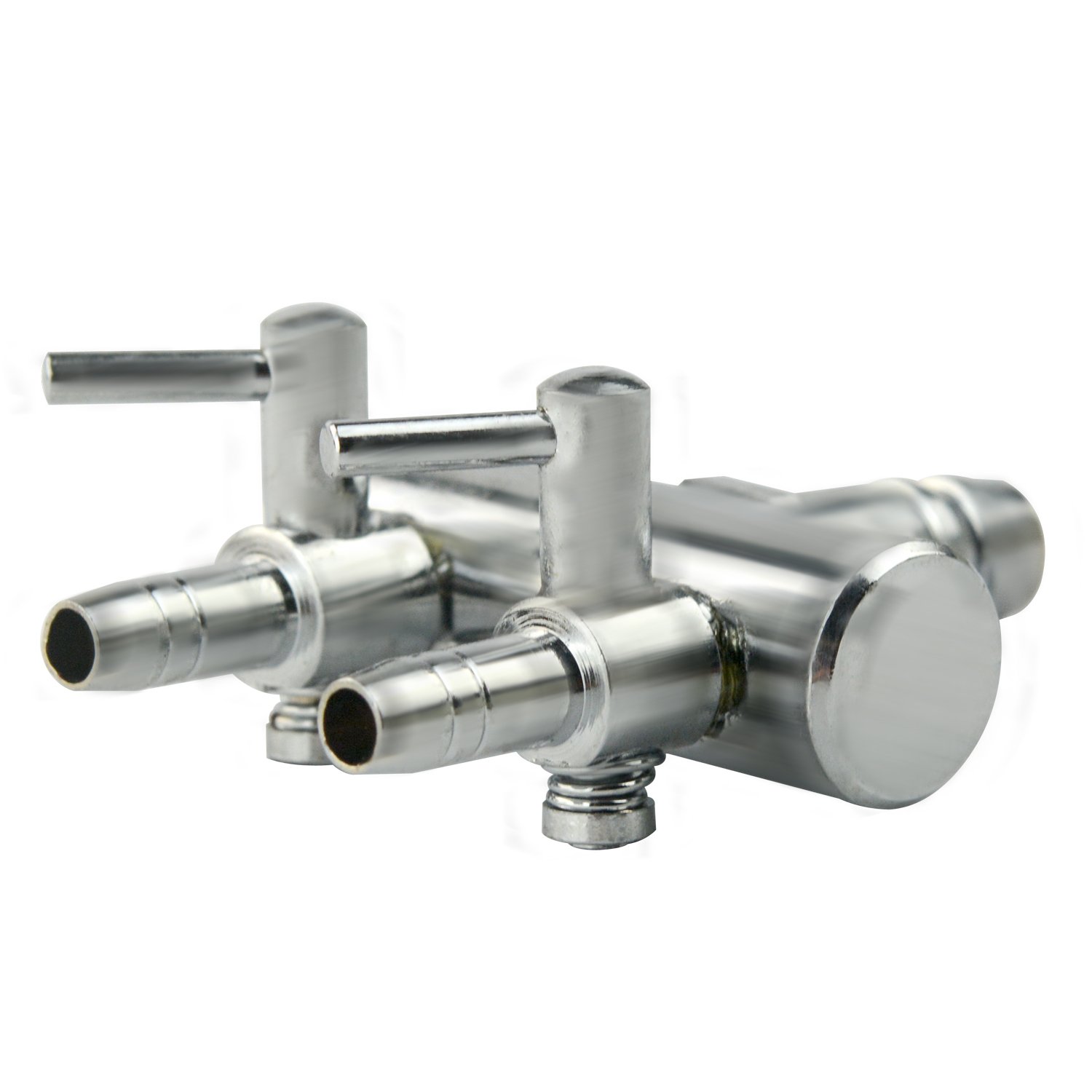 2-Way Aquarium Air Flow Control Valve for Fish Tank - Adjustable Oxygen Regulator for Freshwater & Saltwater Tanks - Perfect for Bubble Walls, Sponge Filters, and Air Stones