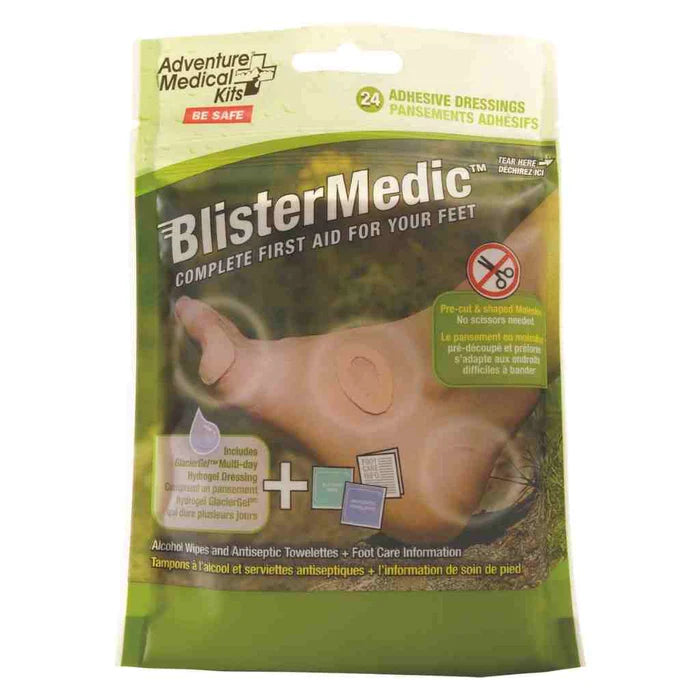 Blister Medic Kit - First Aid Treatment for Blisters & Foot Care - Perfect for Hiking, Running & Outdoor Activities