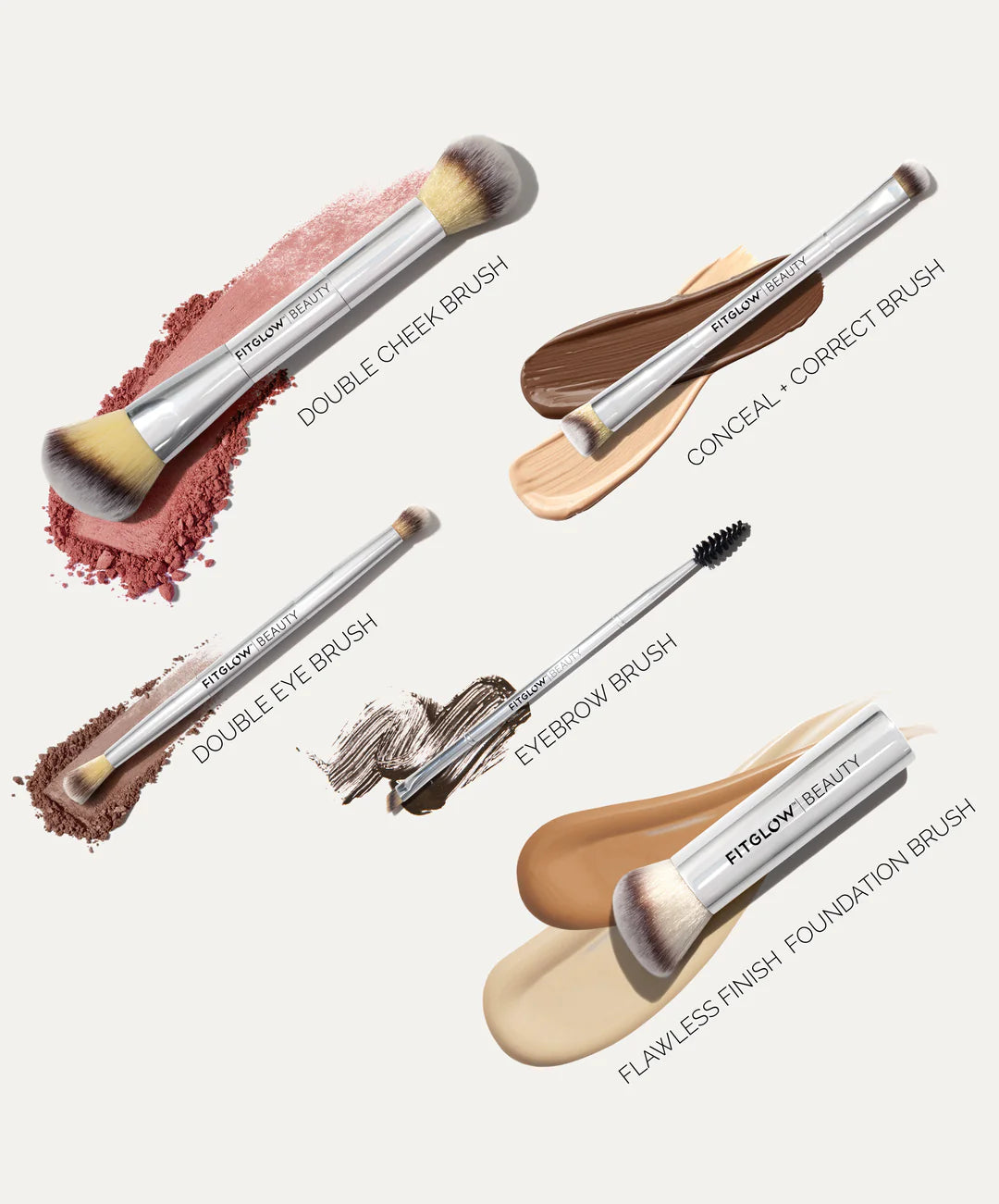 Professional MASTER BRUSH SET for Makeup Artists - 12 Piece Cosmetic Brush Kit with Pouch - Perfect for Foundation, Blending, Contouring & Eyeshadow Application