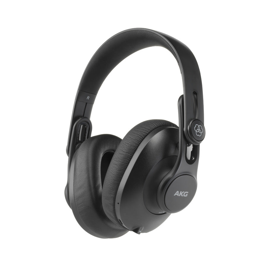 AKG K361 BT Wireless Bluetooth Over-Ear Studio Headphones - Closed Back, Foldable Design for Recording, Mixing & Music Listening - Perfect for Home Studio, DJing & Travel