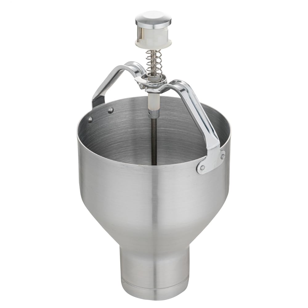 Restaurantware Met Lux 88oz Waffle Batter Dispenser - Durable Pancake Batter Dropper with Portion Control Dial | Easy to Use Aluminum Cupcake & Crepe Batter Dispenser | Perfect for Waffles, Pancakes, Biscuits & Baking at Home or Restaurants