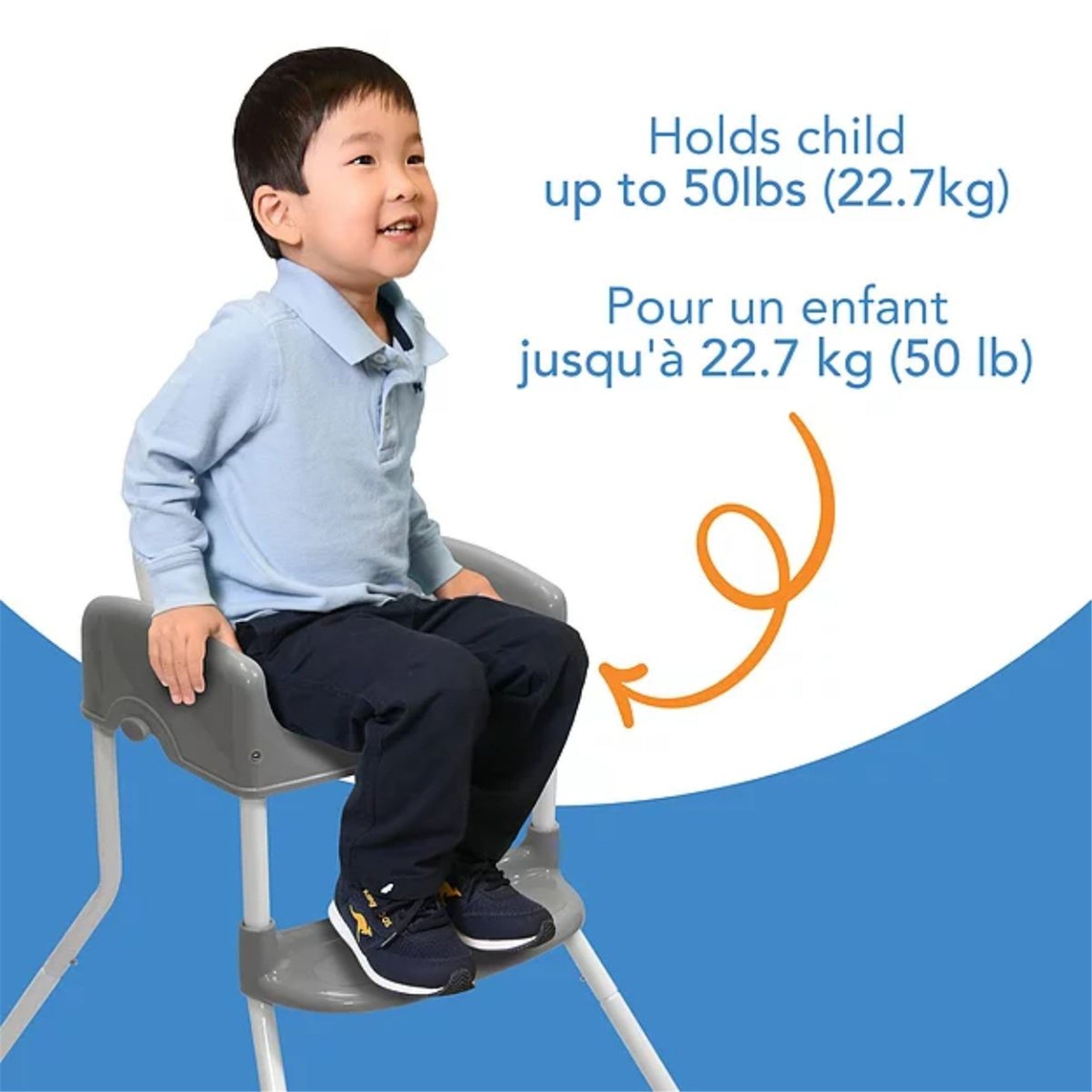 Cosco Sit Smart 4-in-1 Convertible High Chair for Babies & Toddlers - Adjustable Height, Removable Tray, Easy Clean - Perfect for Dining, Feeding & Playtime at Home