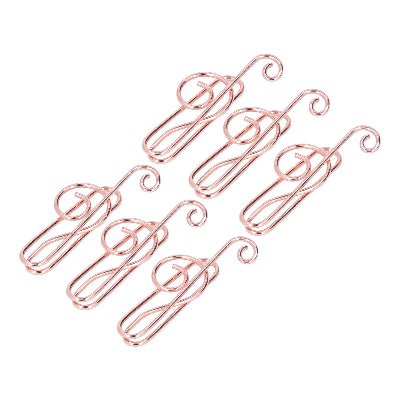 Mini Metal Paper Clips 100pcs - Office Supplies for File Organization & Document Sorting