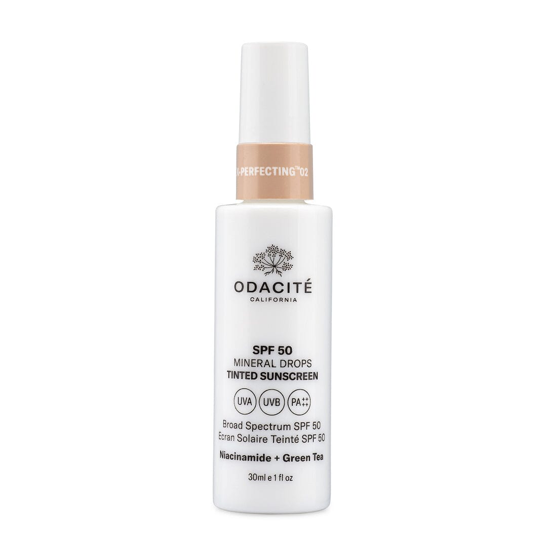 SPF 50 Flex Perfecting™ Mineral Drops Tinted Sunscreen - Oil-Free, Non-Greasy Face Sunscreen for Daily Protection | Perfect for Beach, Outdoor Activities & Sensitive Skin Care