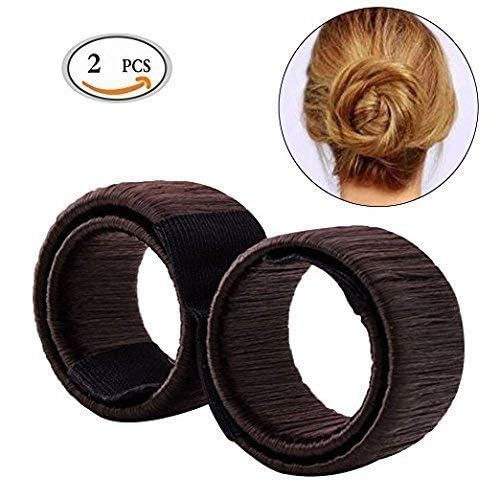 CHANDERKASH French Twist Bun Maker & Ponytail Holder - 2 Pack Hair Styling Tool for Effortless Updos, Braids & Chic Hairstyles | Perfect for Weddings, Parties & Everyday Elegance