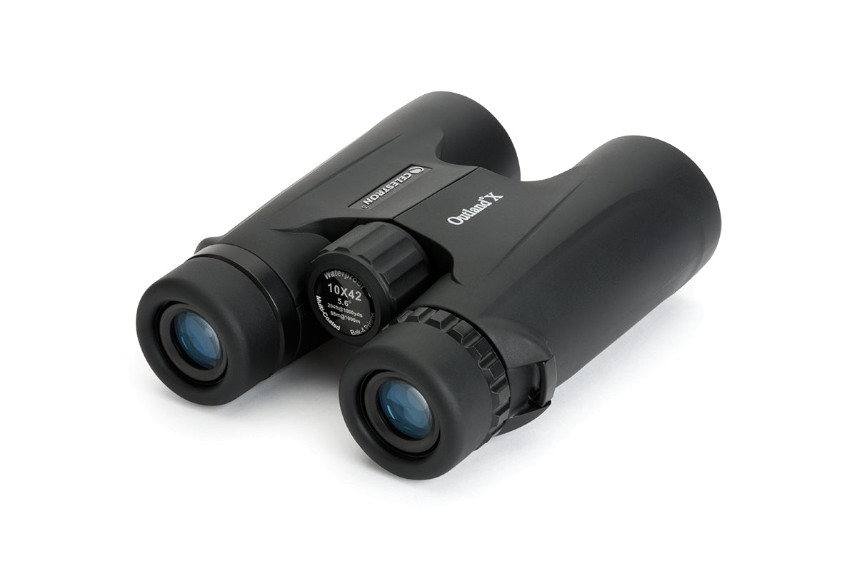 Outland X 10x42mm Roof Prism Binoculars for Hunting, Bird Watching & Outdoor Adventures - HD Waterproof Compact Binoculars with Case