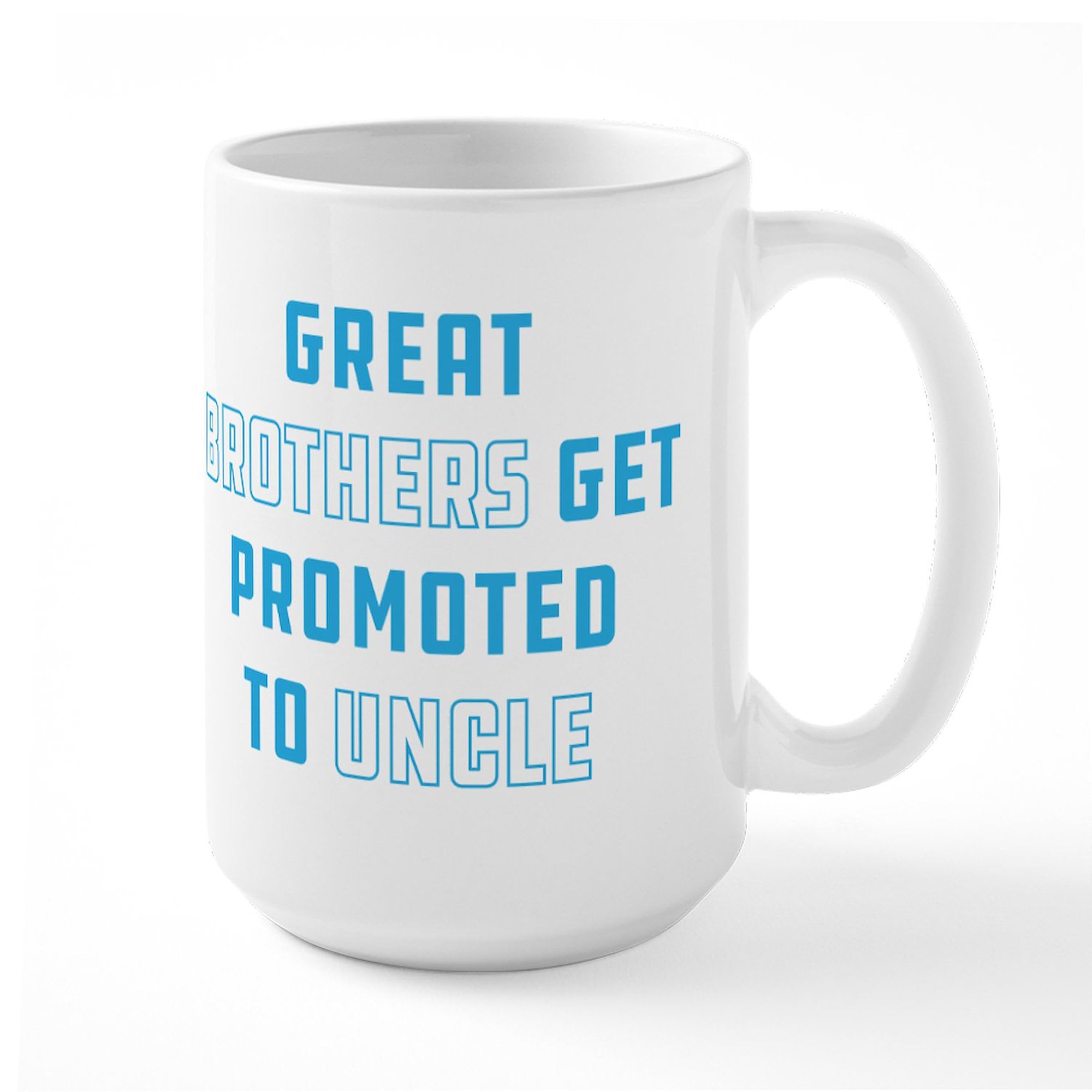 Great Brothers 15 oz (444 ml) Ceramic Coffee Mug - Insulated Travel Mug for Hot & Cold Drinks - Perfect for Office, Home, or Gifts