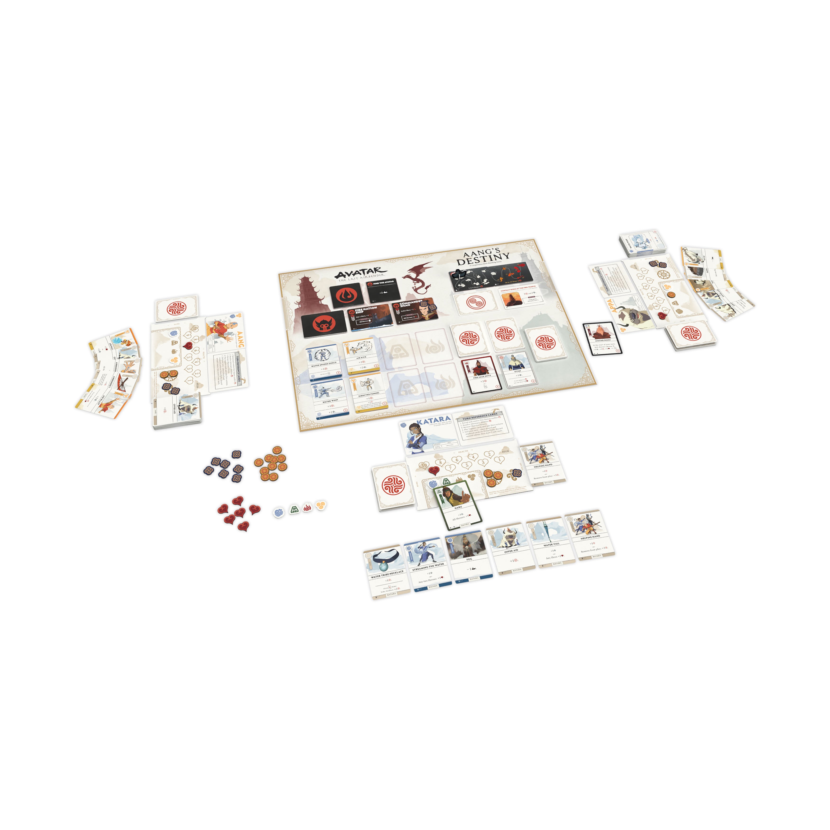 Avatar: The Last Airbender Aang's Destiny Cooperative Deck Building Game | Strategy Card Game for Teens & Adults | Perfect for Game Nights & Family Gatherings