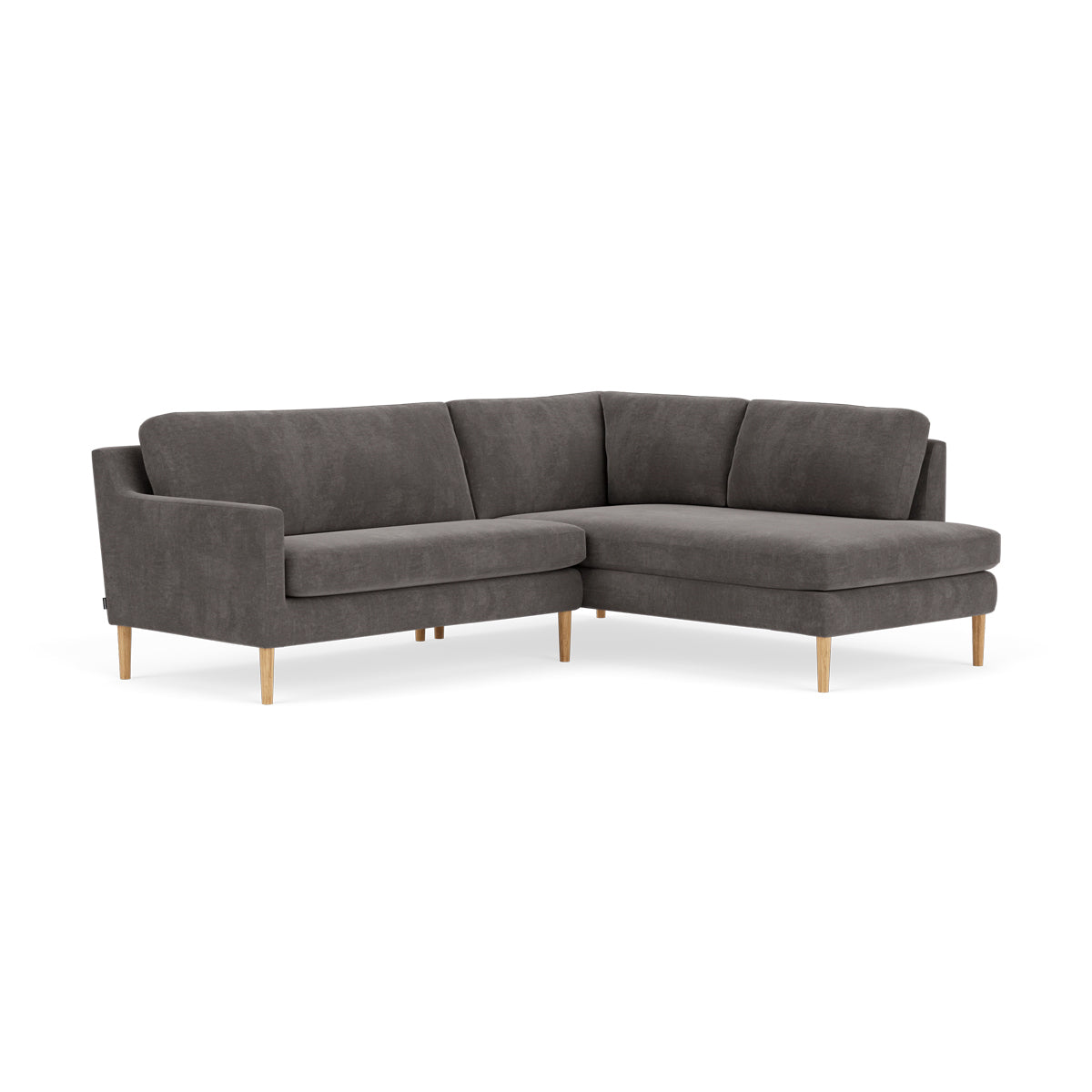 Astha Fabric Right Corner Sofa - Modern L-Shaped Sectional Couch for Living Room, Home Theater & Small Spaces | Comfortable & Stylish Lounge Furniture