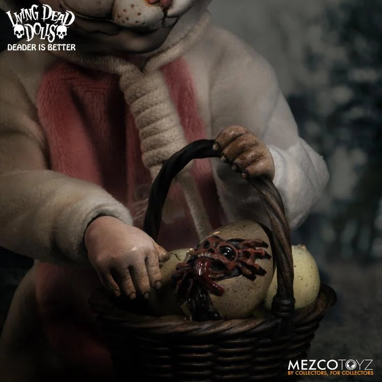 Living Dead Dolls Eggzorcist - Spooky Collectible Horror Doll for Halloween Decor & Gift Giving