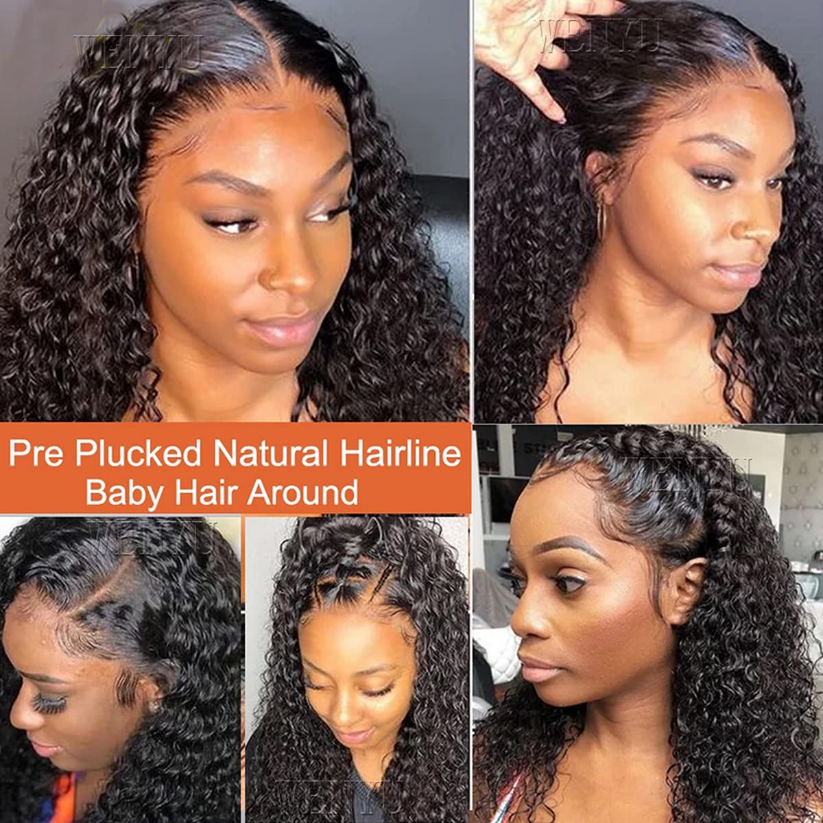 13x6 Straight Lace Front Human Hair Wigs for Women - Pre Plucked Glueless Lace Frontal Wig | Natural Look for Daily Wear, Parties & Special Occasions