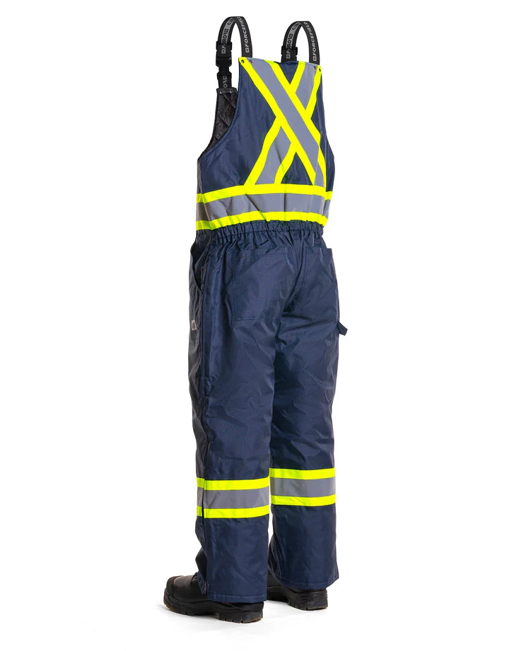 Forcefield Hi-Vis Winter Safety Overalls EN835R - High Visibility Workwear for Cold Weather Construction & Outdoor Jobs