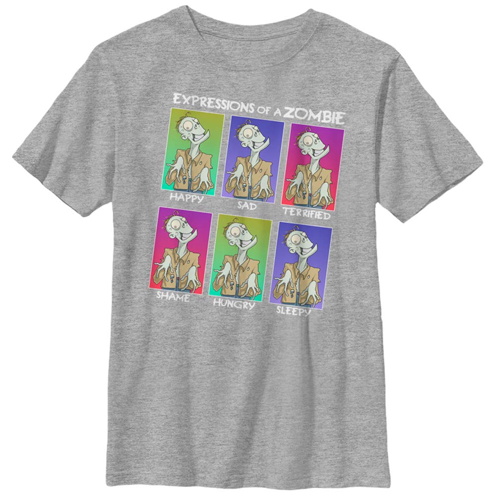 LOST GODS Boys Zombie Halloween T-Shirt - Spooky Costume Tee for Kids & Teens | Perfect for Trick-or-Treating, Halloween Parties & Cosplay