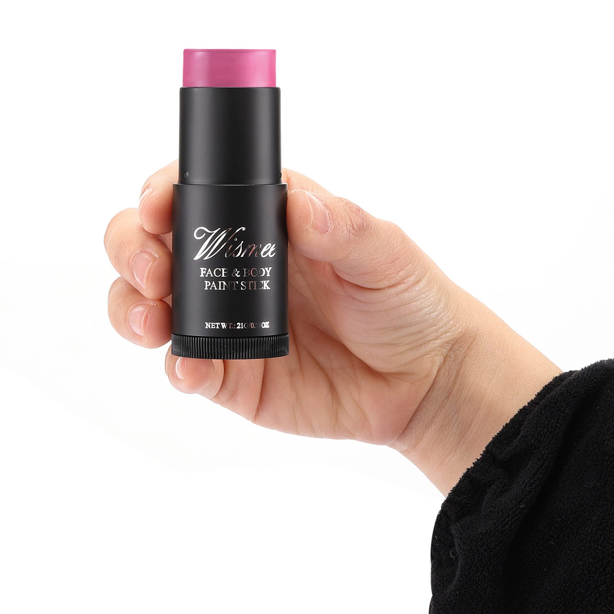 Anti-Glare Sports Eye Black Stick - Hot Pink Under Eye Grease for Baseball, Softball, Soccer, Lacrosse & Hockey - 0.75 oz - Reduce Sun Glare & Improve Focus During Day & Night Games