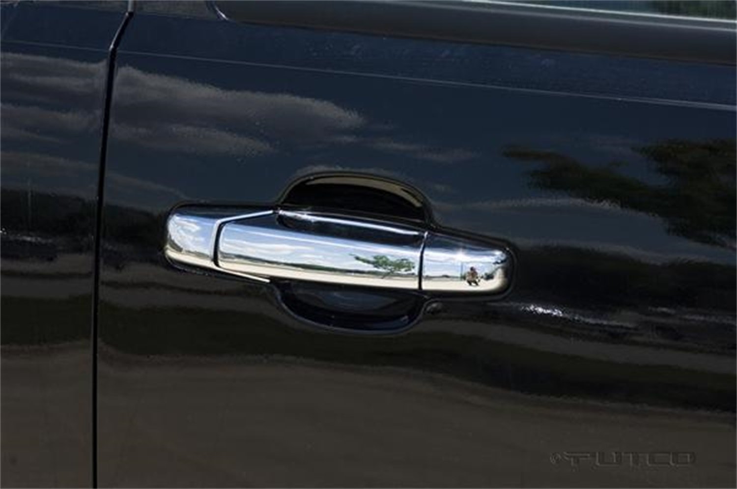 Putco 400033 Chrome Trim Door Handle Cover for Cars & Trucks - Premium Exterior Accessory for Enhanced Style & Protection
