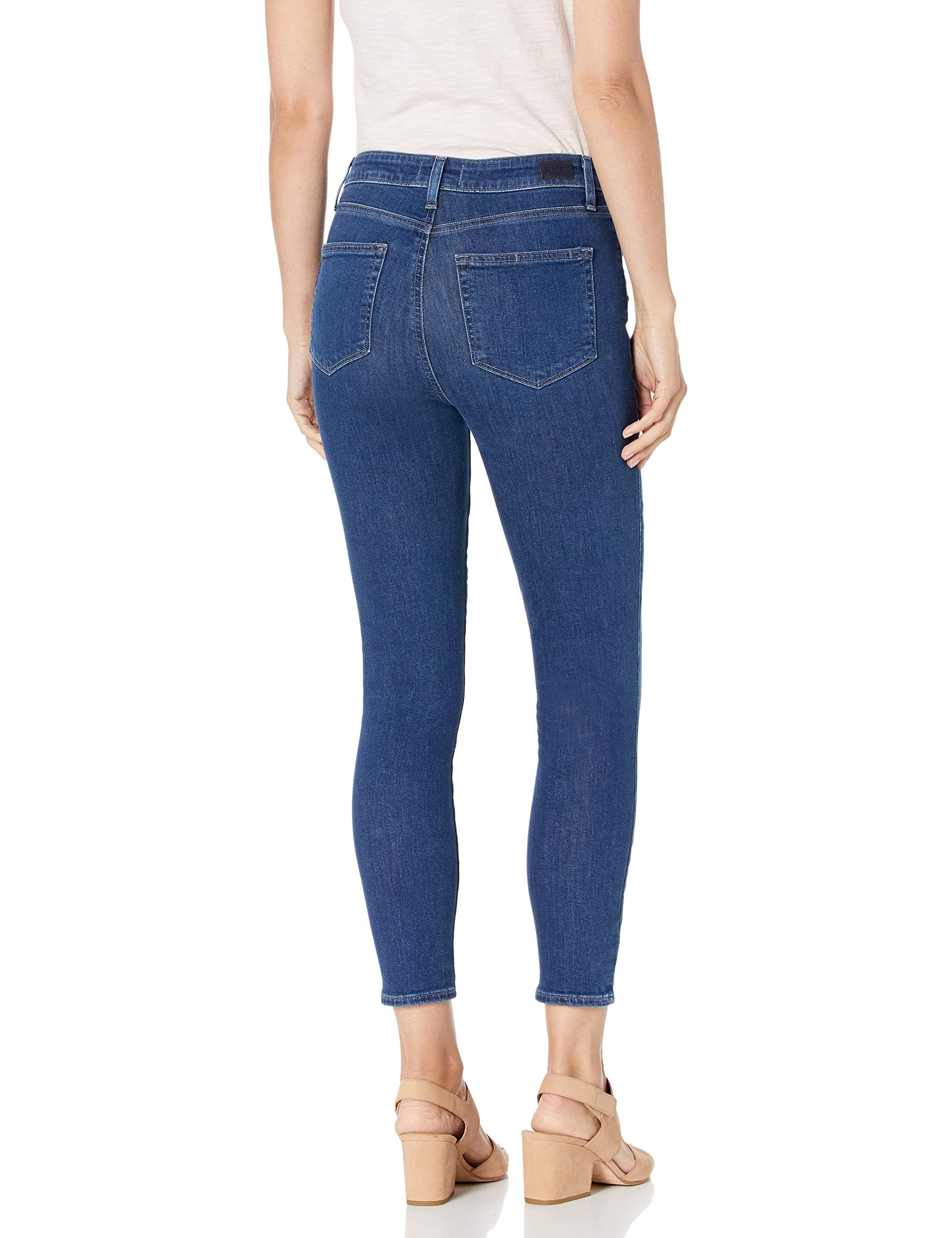 PAIGE Women's Hoxton Transcend Vintage Stretch High Rise Ultra Skinny Fit Crop Jean - Comfortable & Stylish for Everyday Wear, Date Nights & Casual Outings