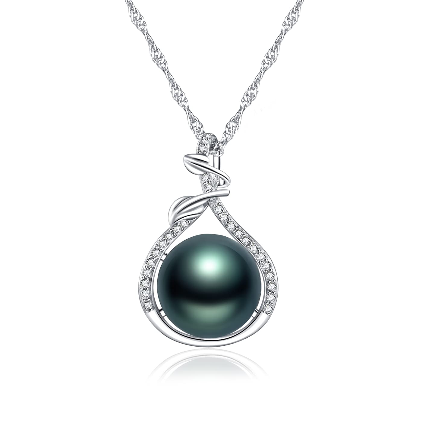 Exquisite Tahitian Black Pearl Necklace - Elegant Jewelry Gift for Women | Perfect for Mother's Day, Anniversary, Christmas & Birthday | Ideal for Weddings, Parties & Special Occasions