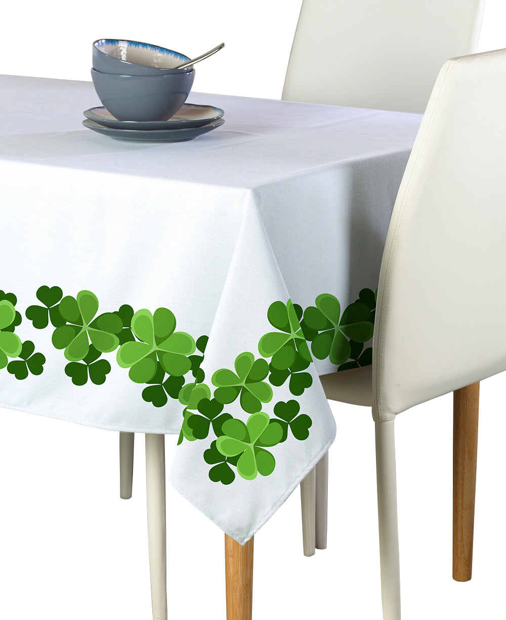 Clover Garland Squares - Decorative Four Leaf Clover Wall Decor for St. Patrick's Day, Spring & Home Party Decorations | Perfect for Wall Hangings, Table Centerpieces & DIY Craft Projects