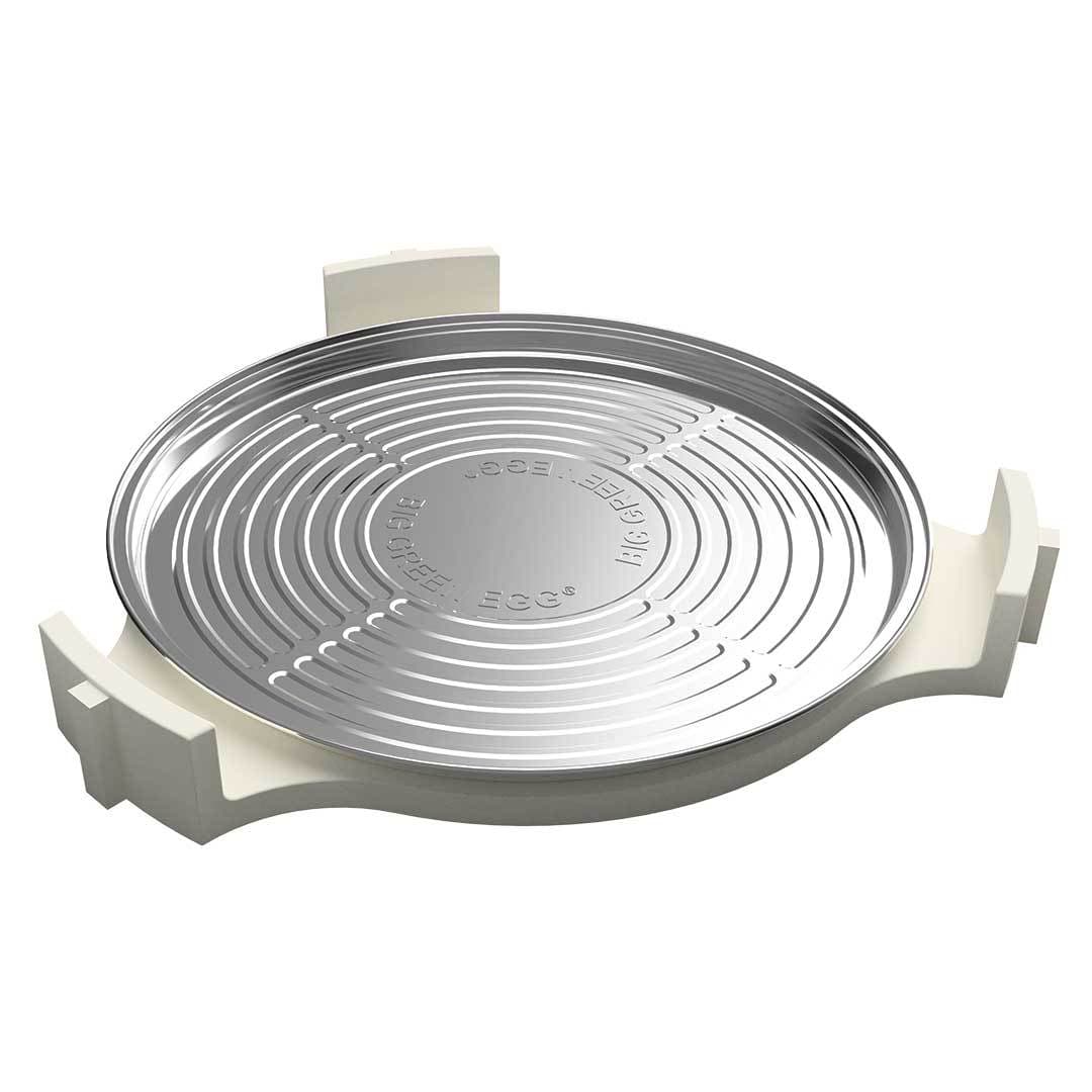 Big Green Egg Disposable Aluminum Grill Trays - 10 Pack Heavy Duty BBQ Drip Pans for Smokers, Grilling & Outdoor Cooking - Perfect for Backyard BBQs, Camping & Tailgating Parties