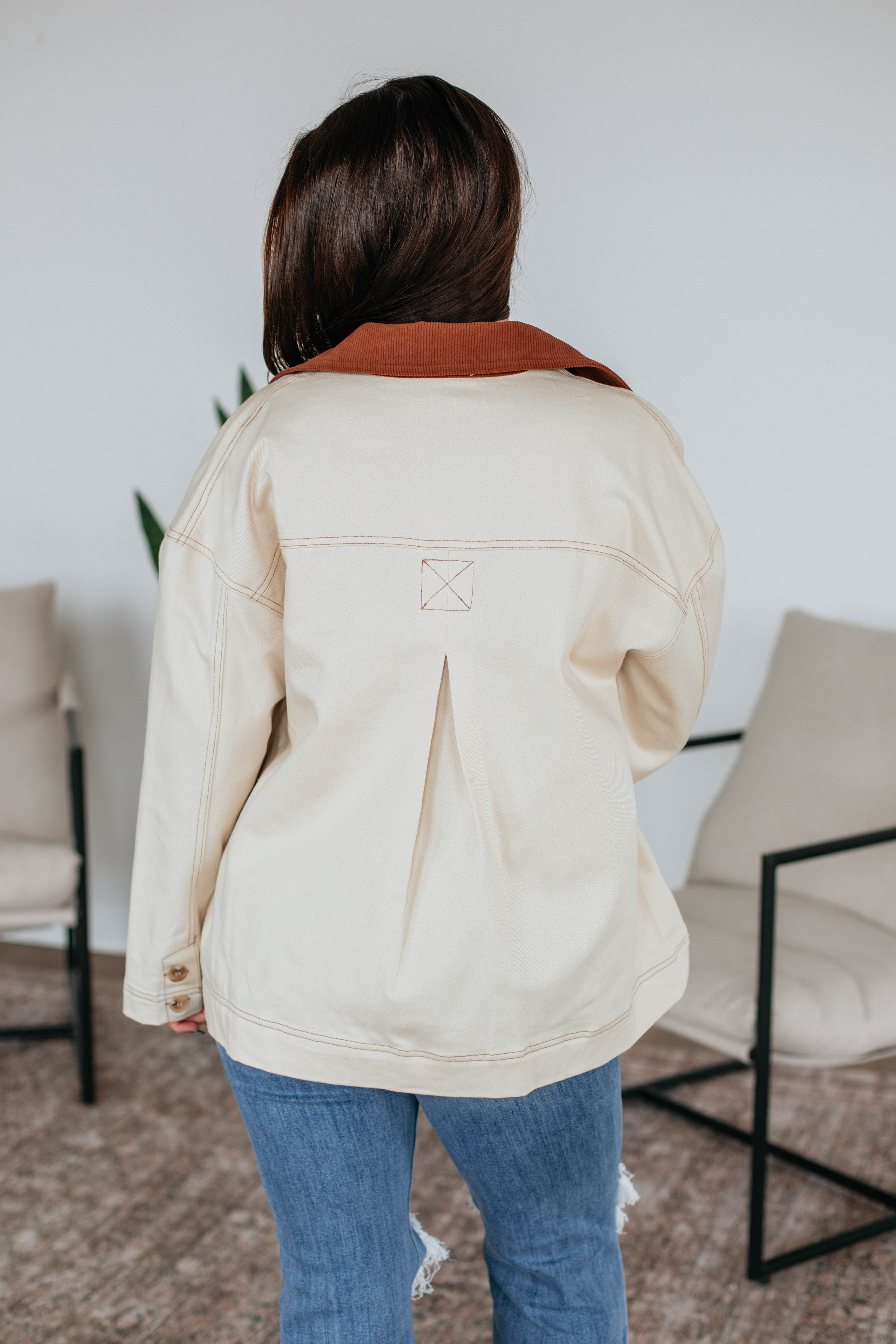 Carenza Women's Denim Jacket - Stylish & Comfortable Lightweight Denim Coat for Casual Outfits | Perfect for Spring, Fall & Everyday Wear