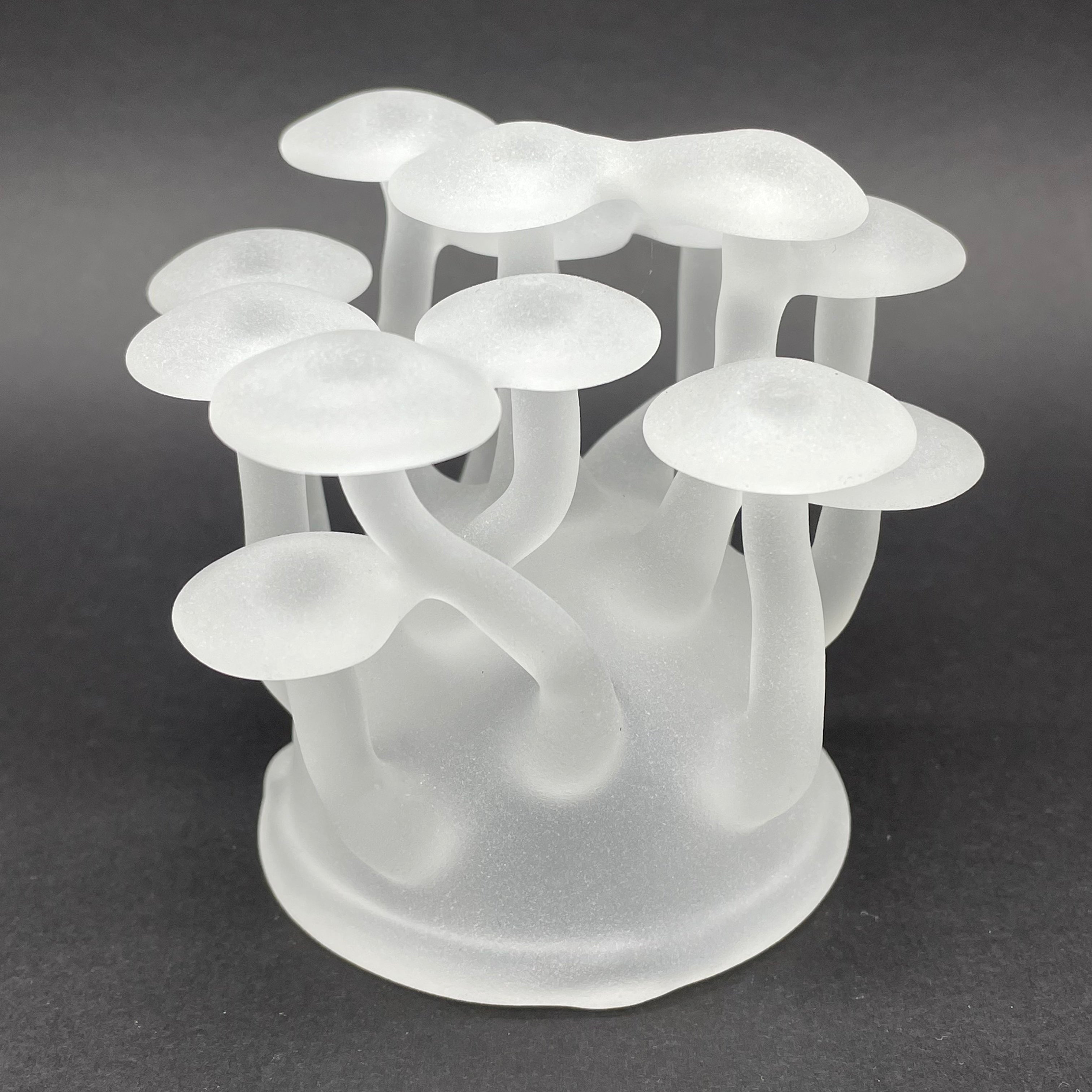 Magical Mushroom Sculpture - Handmade Home Decor, Unique Gift for Nature Lovers - Perfect for Garden, Living Room & Office Desk Decor