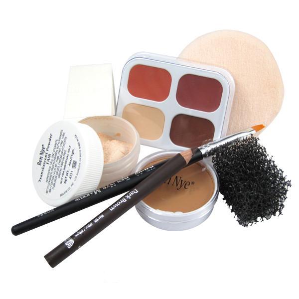Ben Nye Professional Makeup Creme Kit - High-Quality Theatrical & Special FX Makeup for Halloween, Cosplay & Film - Perfect for Actors, Artists & Makeup Enthusiasts