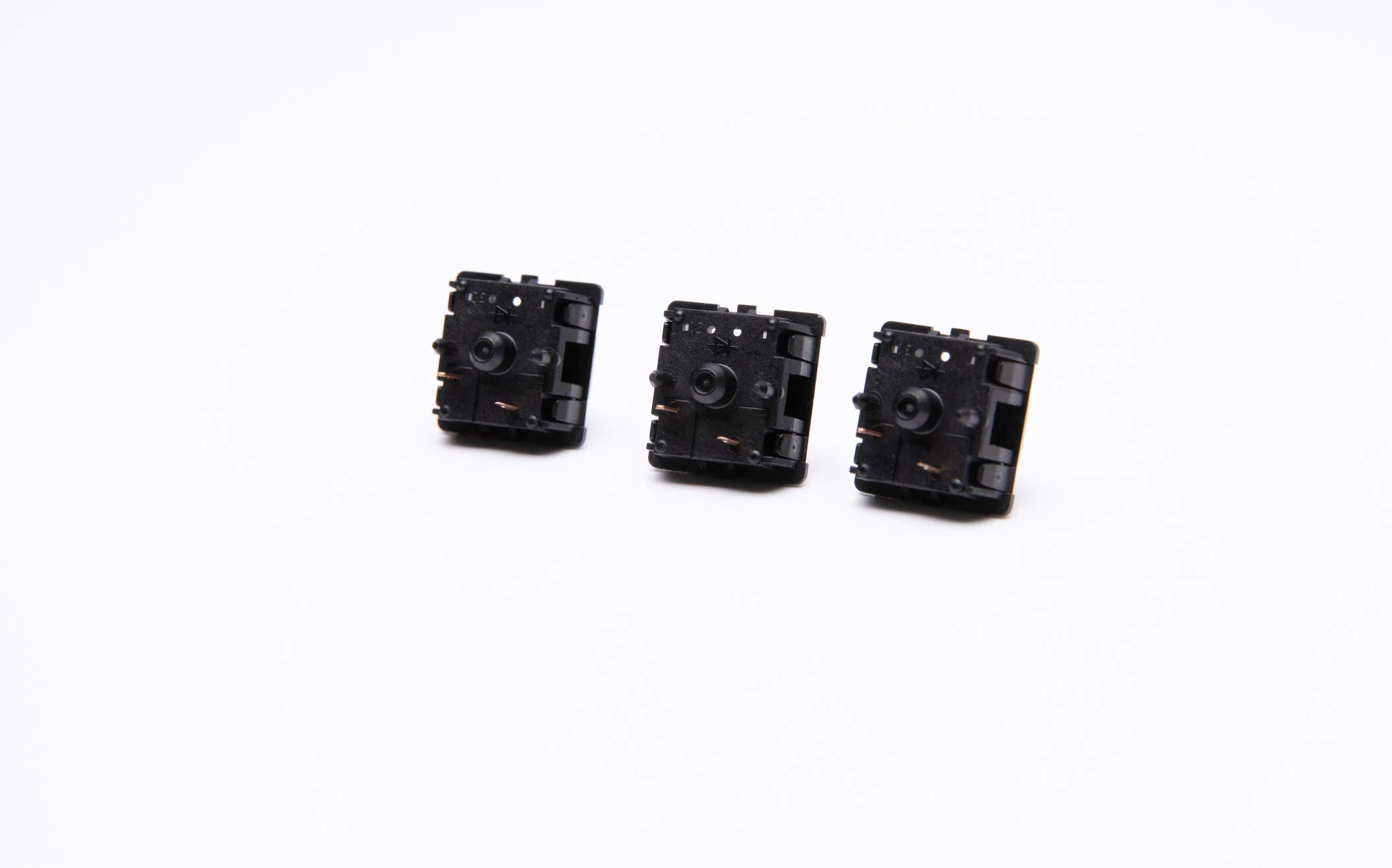 HK Gaming MS-1 Mechanical Key Switches for Gaming Keyboards - PCB Mounted, Pre-Lubed Linear Switches (67cN Force, Pro Marlin Blue, 120 Pcs) | Perfect for Custom Keyboard Builds & Competitive Gaming