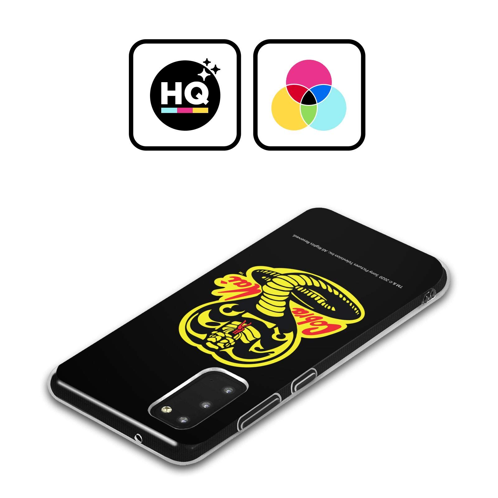 Head Case Designs Officially Licensed Cobra Kai Logo Samsung Galaxy S21+ 5G Case - Durable Soft Gel Phone Cover for Fans, Show Enthusiasts, and Everyday Protection