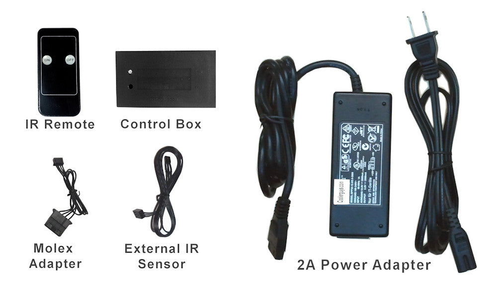 Coolerguys Remote IR Controlled Fan System - Portable Cooling Solution for Home, Office, and Outdoor Use