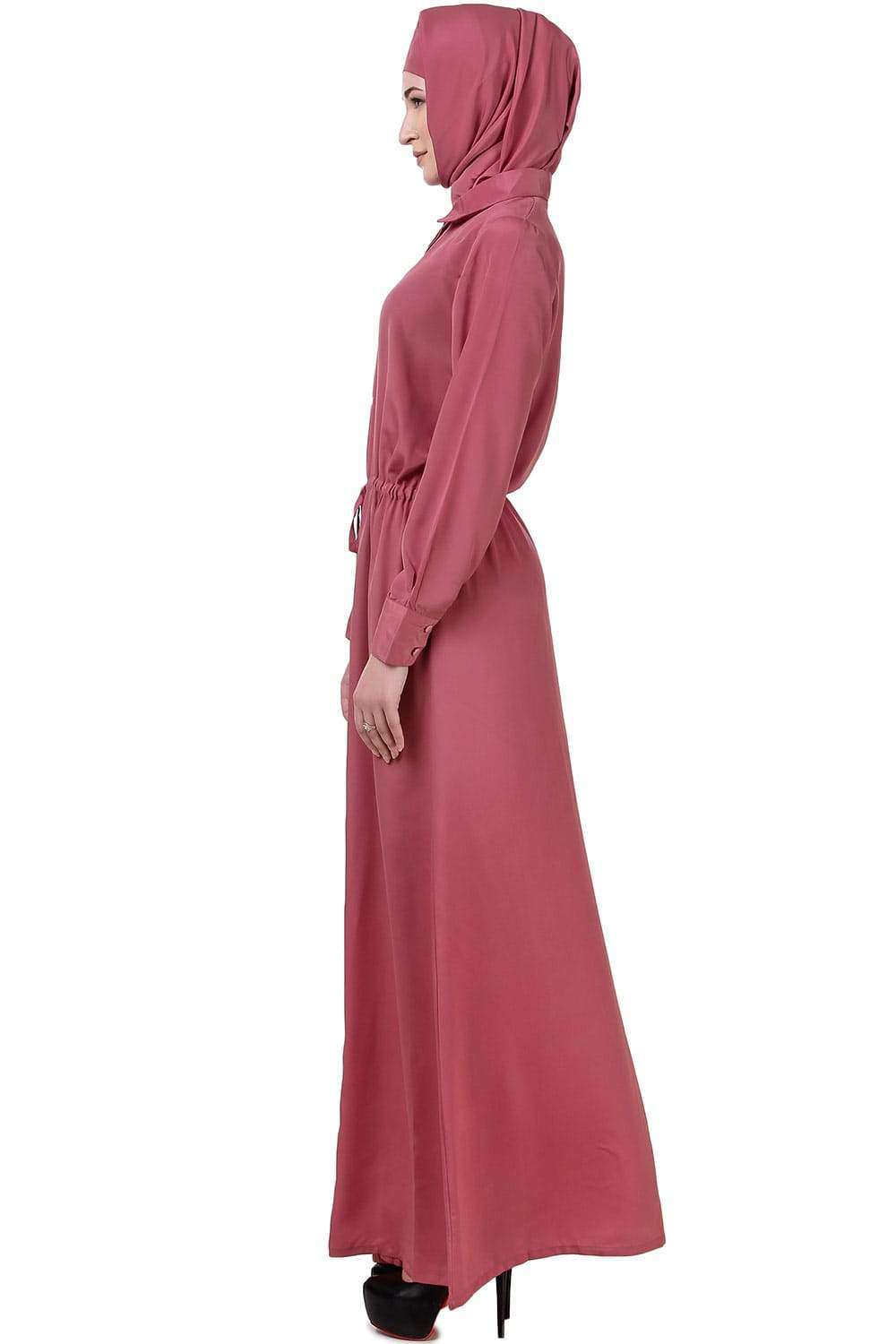 Elegant Ayaat Abaya - Modest Muslim Dress for Women - Perfect for Prayer, Eid, and Special Occasions