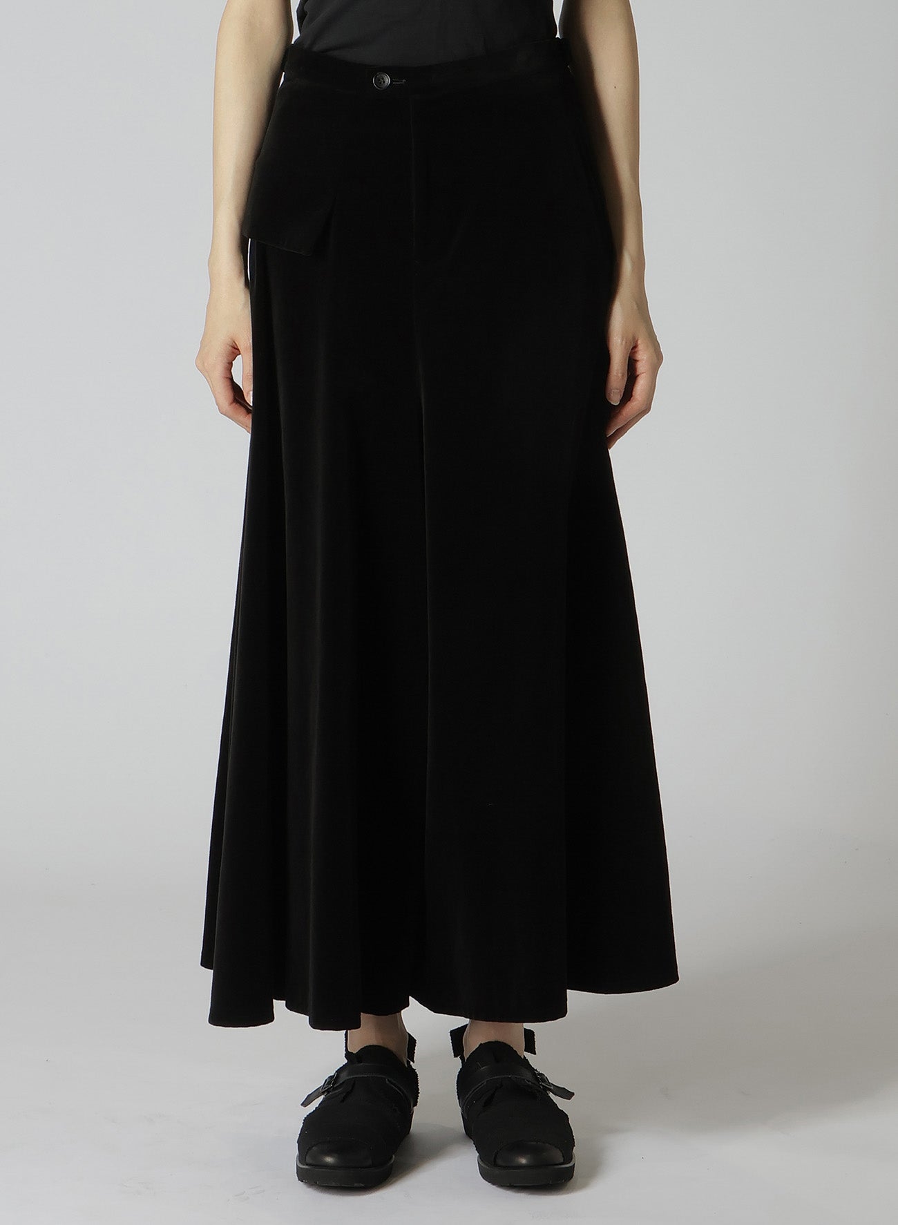 Velvet Layered Pants for Women - Soft & Comfortable High Waisted Trousers for Casual Wear, Work, and Night Out
