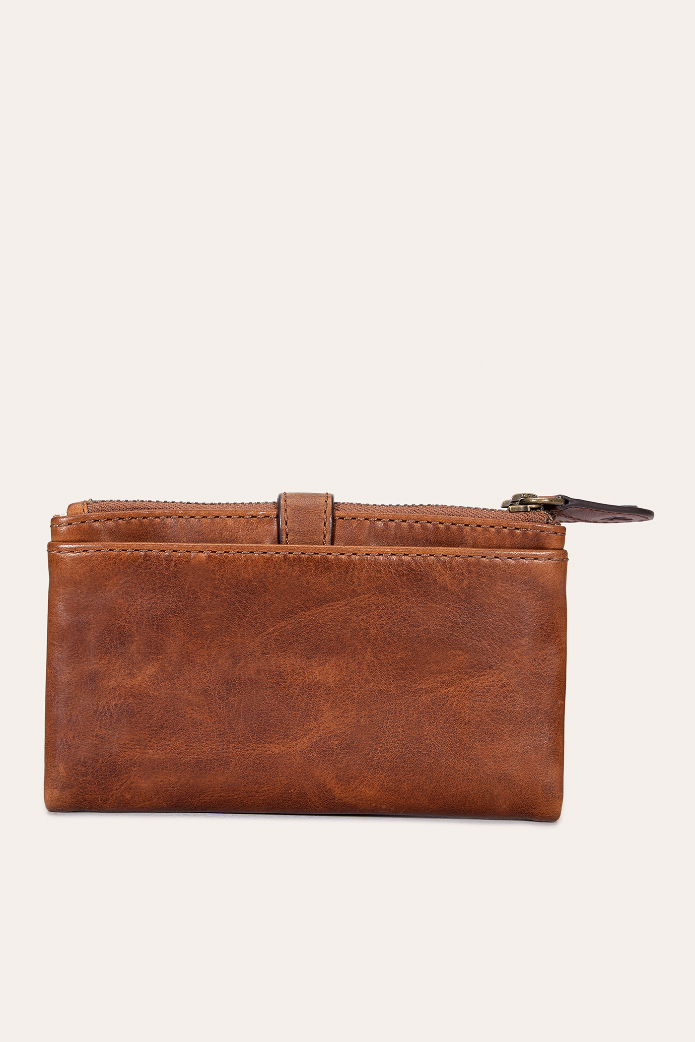 Melissa Double Zip Wallet for Women - Stylish & Secure Leather Bifold Wallet with RFID Protection - Perfect for Travel, Shopping & Everyday Use