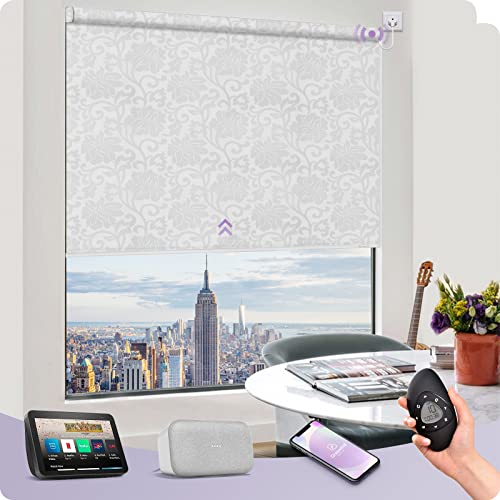 Designed - Floral Jacquard White