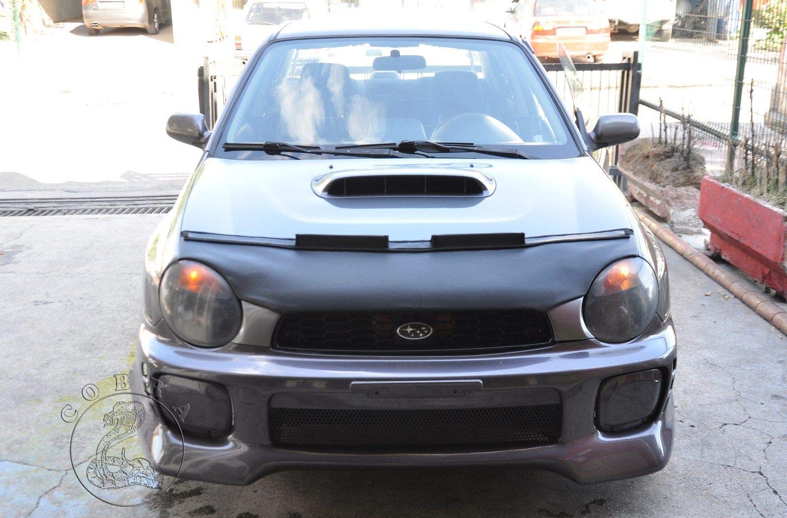 2002-2003 Subaru Impreza Car Hood Bra Mask Protector - Custom Fit Bonnet Cover for Windshield Protection & Road Debris - Perfect for Daily Commuting & Long Road Trips