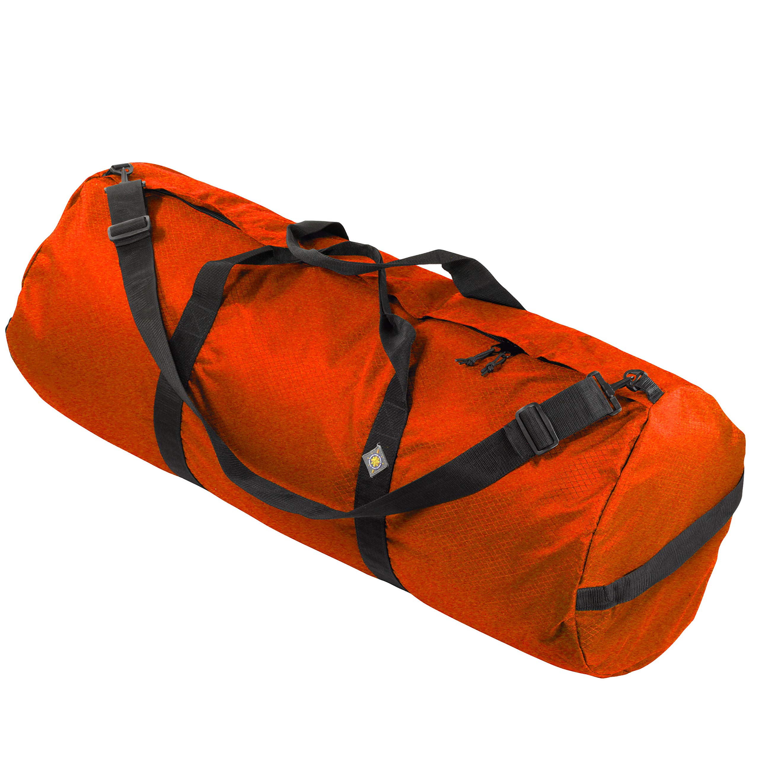 North Star Sports Large Duffle Bag - Heavy Duty Waterproof Gym Bag & Travel Duffel | Foldable Tactical Gear Bag for Equipment Storage | Perfect for Workouts, Military Use & Airplane Carry-On Luggage