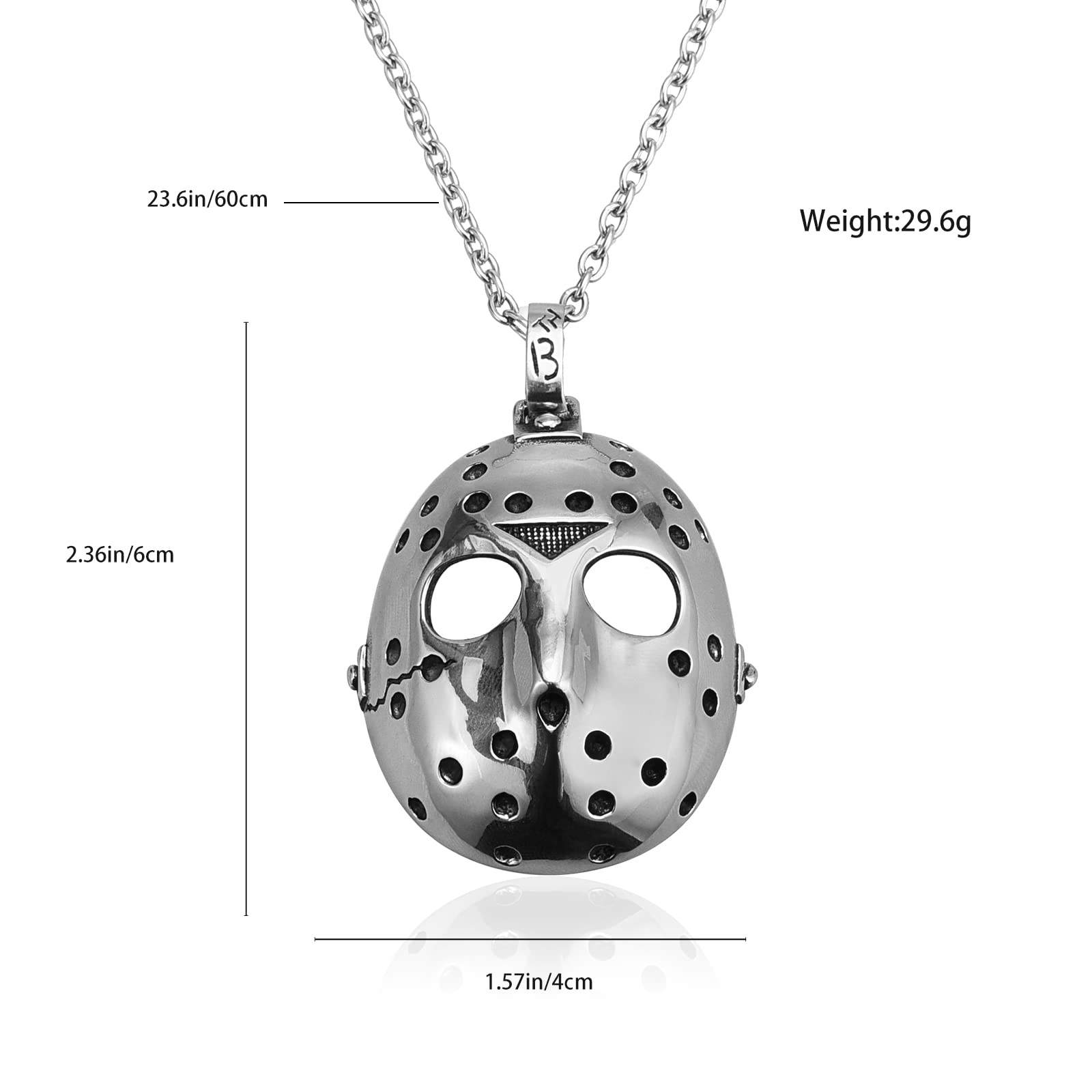 Horror Movie Ghost Baby Jason Scary Theme Bracelet - Women's Cosplay Jewelry & Charm Bracelet for Halloween, Horror Conventions & Themed Parties