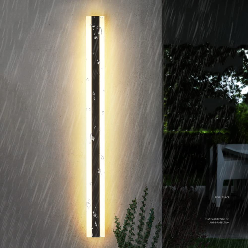 Industrial Modern LED Wall Light IP65 Waterproof 11W/19W Outdoor Wall Sconce for Balcony, Villa, Patio - Durable Lighting Fixture for Exterior Walls, Garden & Entryway